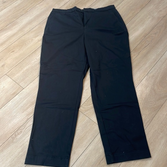 Gap, size 12, high rise skinny, black dress pants - Picture 1 of 3
